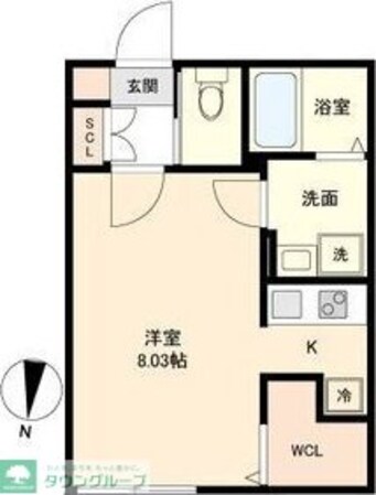 Branche桜山Chambreの物件間取画像